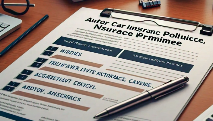 Factors Affecting Auto Insurance Premiums