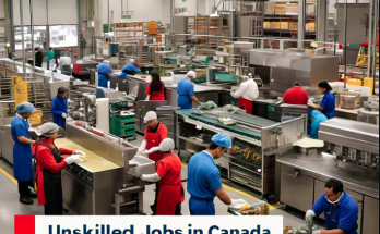 List of unskilled jobs in Canada with visa sponsorship