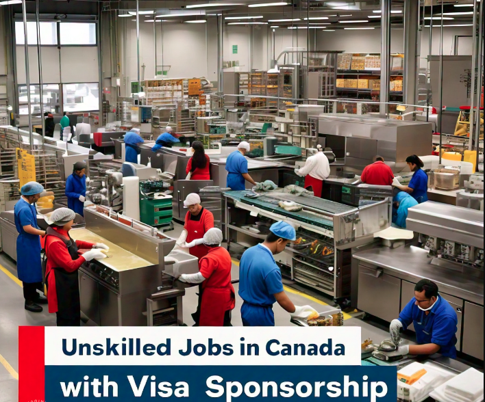 List of unskilled jobs in Canada with visa sponsorship